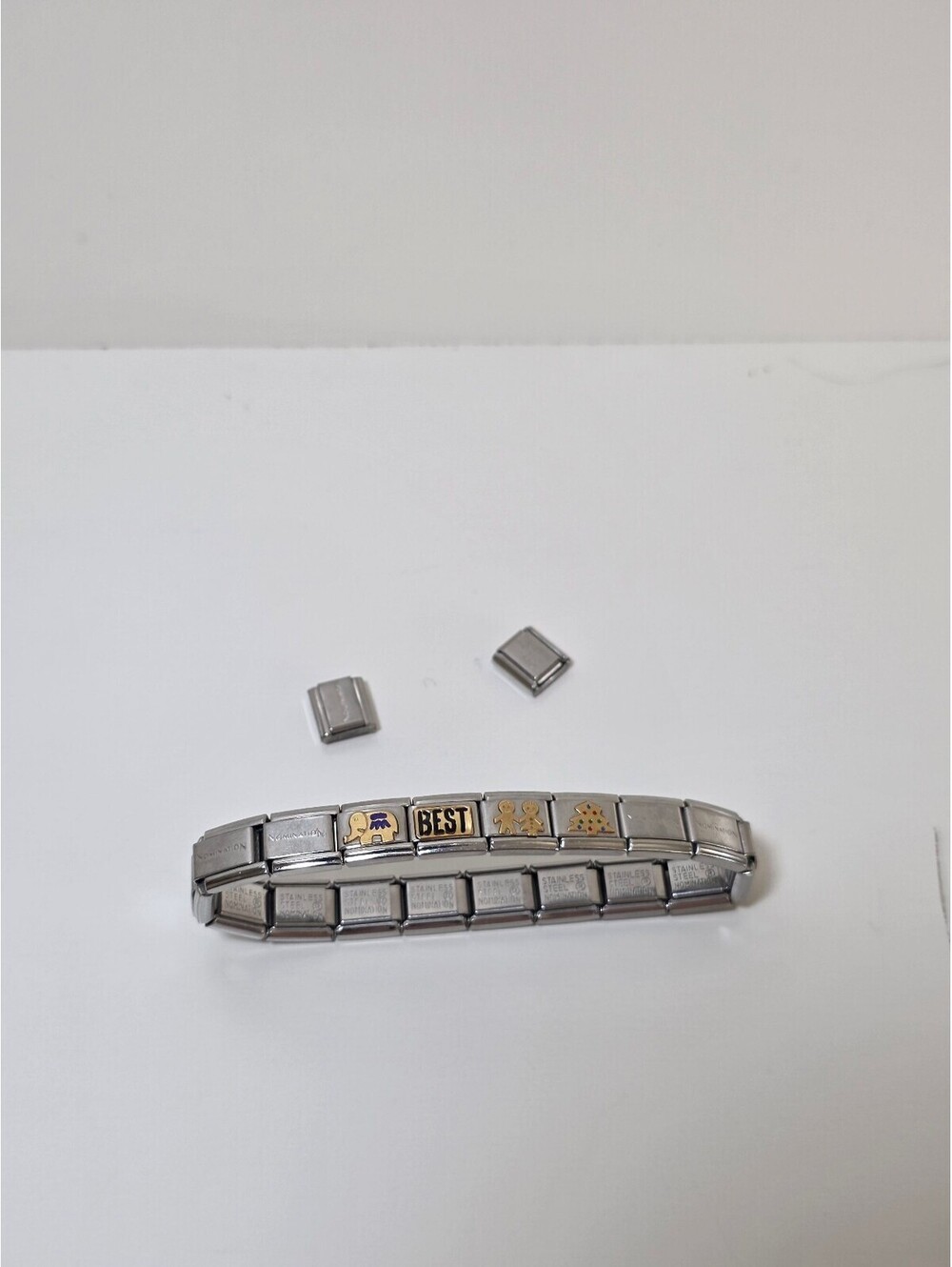 Nomination Stainless Steel Italian Charm Bracelet